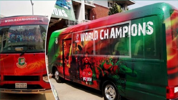world champions bus
